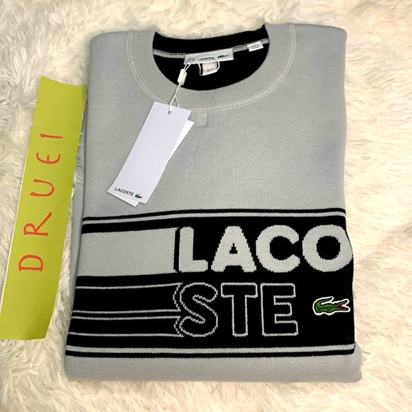 NWT LACOSTE Fleece sweatshirts - Picture 2 of 4